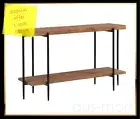 Rustic Style Narrow Long Console Sofa Table Entryway Hall Lounge Display Stand