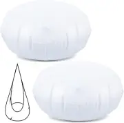 2 Pcs Kids Swing Hammock Pod Chair Replacement Inflatable Cushion 27.5 in Thicke
