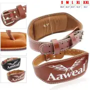 Weight Lifting Belt by Aaweal Back Support Fitness Training Lifting Home Gym 6''