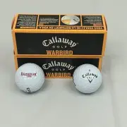 6 Callaway Warbird golf balls Unused In Box Company Logo Beaumont Hospital