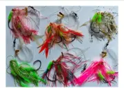 30X Skirt Rigs Snapper Fishing Rigs in 6 Colours 3/0 5/0 6/0 Hooks 60lb Leader