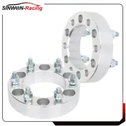 2x For Toyota 4Runner Hummer I3 1.5" thick wheel spacers 6x5.5 12x1.5 studs (for: Toyota)
