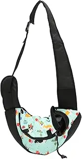 JUMPLAWN Portable Dog Carrying Bag Breathable Pet Sling Purse with Shoulder Strap for Outdoor Travel Stylish Corgi Design for Pets
