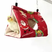 Warm Hamster House Hideaway Plush Pet Tent Bird Hut Parrot Hammock Sleeping Bed