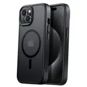 for Phone Case Fits MagSafe 10FT Drop iPhone 15 Plus&iPhone 14 Plus Black
