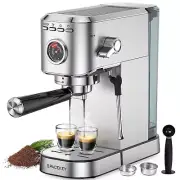 Espresso Machine 20 Bar, Professional 1350W Espresso Maker with Milk Frother,...