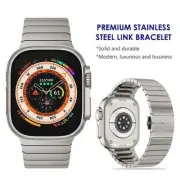 Titanium Color Watchband For Apple Watch Ultra 2 9 8 7 5 4 6 Loop iWatch