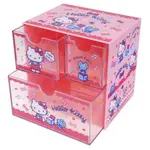 SANRIO KITTY 2019年出品 桌上型置物抽屜盒