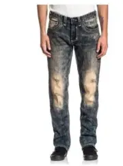 NEW MENS AFFLICTION ACE FLEUR CONDOR BLUE JEANS SIZE 40 110SS216