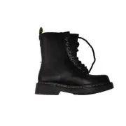 Dr. Martens Drench Boot Matte Black Vulcanized Rubber New in Box, Kids US 4