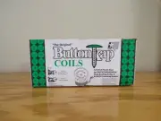 BUTTON KAP PLUS 10 COILS@240 EACH/BOX CONTAINS 2400. NAILS SOLD SEPARATLY