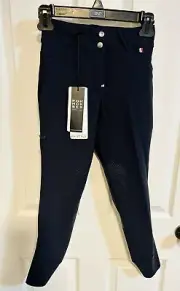 FOR HORSES Ennie Breeches- NAVY- 36 (US 20) - New W/ Tags