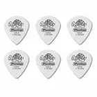 6 x Jim Dunlop Tortex Jazz 3 White 1.14mm Guitar Picks III 478R