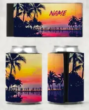 Beach Stubby Holder Can Wrap Cooler Personalised
