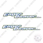 Fits Eager Beaver 57" Logo Decal Kit Trailer - 7 YEAR OUTDOOR 3M VINYL!