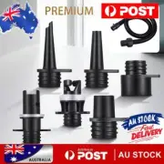 6Pcs Inflatable Boat SUP Pump Adapters Valves Adapter Air-Pump Hose Connectors