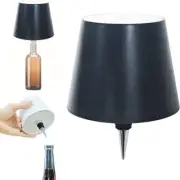 Wireless Touch Control Bottle Table Lamp Warm White 3000k Desk Stepless Dimming