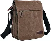 [Neumora] Small Canvas Messenger Bag Satchel Bag Crossbody Shoulder Bag for men business casual travel