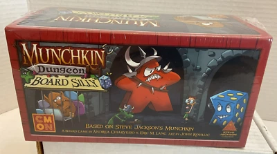 NEW MUNCHKIN DUNGEON BOARD SILLY GAME EXPANSION BASEDON STEVE JACKSON'S MUNCHKIN
