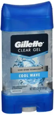 GILLETTE ANTIPERSPIRANT/DEODORANT GEL COOL WAVE 3.8OZ