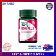 Iron + Folic Acid, Vit C, B6, B12, 50 Tabs, Boosts Energy, Immune, Hemoglobin