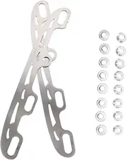 YARNOW 1set Skating Shoe Blades Metal Ice Skating Accessory for Roller Skates Replaceable Blades for Simple Design for Enhanced Safety