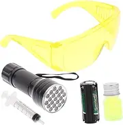 Mobestech Leak Detector for Refrigerant Uv Leak Detection Tool Set Ac Test Kit for Home Car