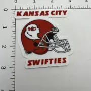 Taylor Swift Kansas City Swifties The Eras Tour 3” Bumper Sticker Travis Kelce