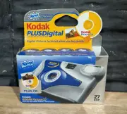 Kodak PLUS Digital 35mm Single Use Film Camera Expired 4/2006 Still Sealed