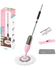 True & Tidy Mop With 3 Interchangeable Heads