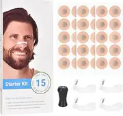 Anti Schnarch Nose Strips, Better Sleep, Magnetic Nose Stripes, Safe and Effective Nose Plasters Breathe, Intake Breathing Nasal Stripes, Unisex Anti-snoring Equipment for at Home