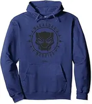 [Marvel] Black Panther Avengers Black Emblem Graphic Hoodie