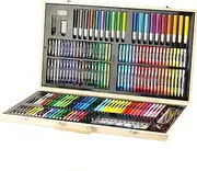 Art Set for Kids 188 Pieces Brush Tool Watercolor Crayons Birthday Gift Children's Painting Gift Set for Artists Beginner