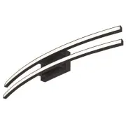 AFX HPRV3605LAJUD Harper 2 Light 36"W LED Bath Bar - Black