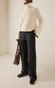 [Jil Sander] Ribbed-Knit Wool-Blend Sweater