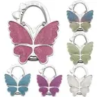 Round Shape Portable Butterfly Hook Up Bag Hook Collapsible Table Side Hook