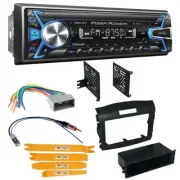 Single DIN USB, AUX, Bluetooth AM/FM Car Radio Receiver for 2012-2016 Honda CRV