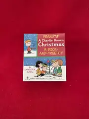 PEANUTS A Charlie Brown Christmas: A BOOK AND TREE KIT NIB