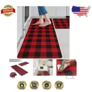 2-Piece Waterproof Kitchen Mats: Memory Foam & Non-Slip for Ultimate Comfort