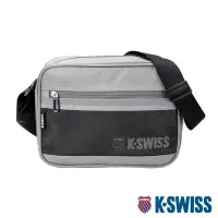 在飛比找Yahoo奇摩購物中心優惠-K-SWISS Shoulder Bag運動斜背包-灰