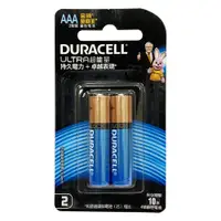 在飛比找松果購物優惠-【金頂DURACELL】ULTRA超能量 鹼性電池AAA 4