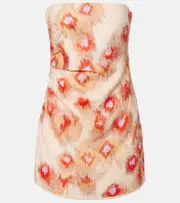 [SIR] SIR Fiorella floral linen minidress AU 12 multicoloured
