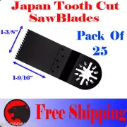 25 Japan Tooth Cut Oscillating MultiTool Saw Blade For Fein Multimaster Bosch