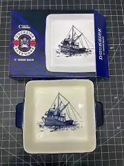 Cuisine & Company Dockside 11" Square Baker Boat Design Marine Nautical Bakeware