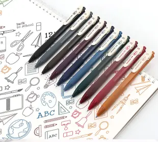 速乾型辦公考試學生文具復古0.5mm中性筆5色套裝M1415-1【Alex Shop】 (5折)