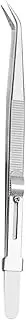Angoily Premium Static Stainless Steel Tweezers for Jewelry Making Multi Functional Precision Tool with Comfortable Handle for Professionals and Hobbyists