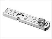 ABUS Mechanical - 100/100 100mm DG Hinged Hasp & Staple