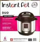 Instant Pot Duo 7-in-1 Slow Cooker/Pressure Cooker - Stainless Steel 6 QT. New.