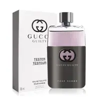 在飛比找PChome24h購物優惠-GUCCI GUILTY 罪愛男性淡香水 90ML (TES