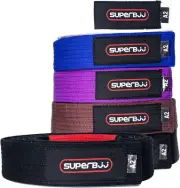 Jiu Jitsu Pearl Weave Belt | Pro Grade Competition BJJ Gi Belt for Men & Women